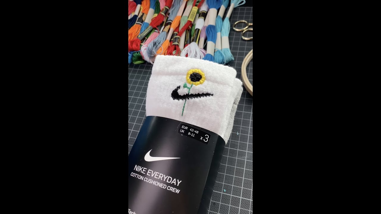 I TURNED BORING SOCKS INTO COOL ONES