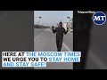 Chechen Police Use Batons to Enforce Coronavirus | The Moscow Times