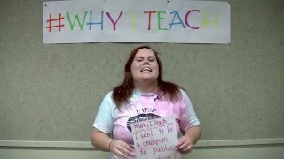 #WhyITeach: University of Wisconsin-Stevens Point School of Education
