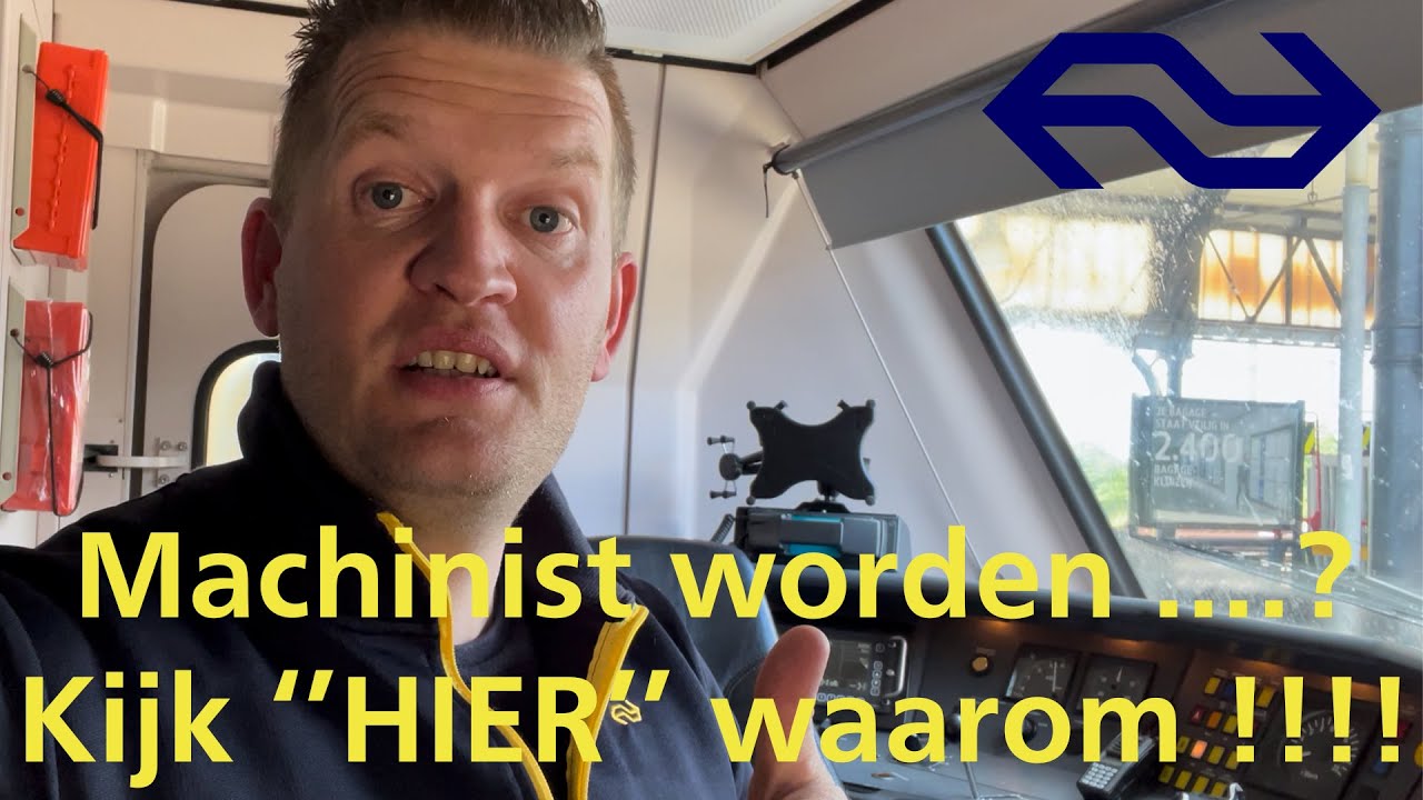 Machinisten gezocht!! Kijk snel en overtuig je zelf! TREINLEVEN / WERKENBIJNS