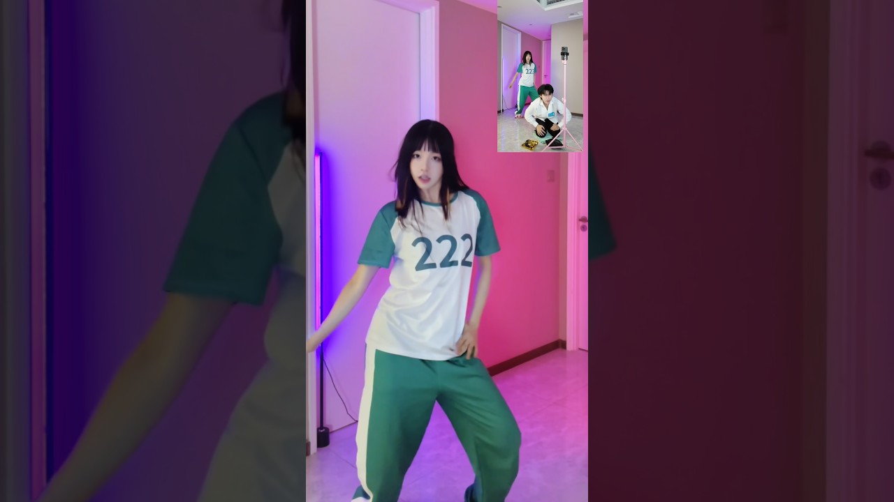 Hope you’ll join our 3M subscriber family! 🥰#dance #player222 #squidgame #funny #behindthescenes