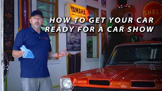 Quick Car Show Prep: Detailing Guide to Perfect Your Classic Ride