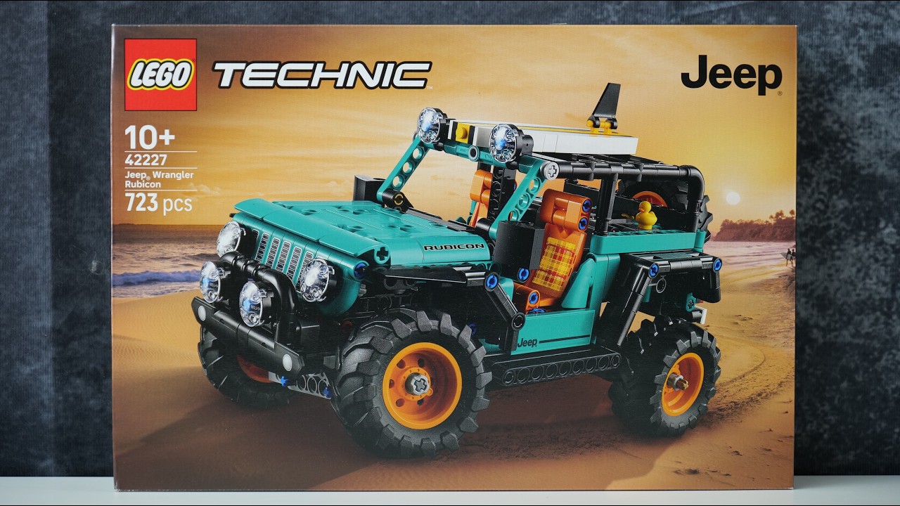 LEGO Technic 42227 Jeep Wrangler Rubicon - LEGO Speed Build Review