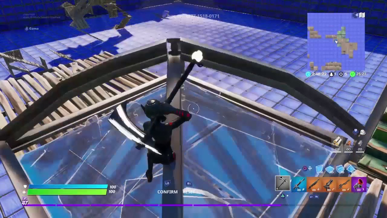 I edit fast enough my builds become invisible