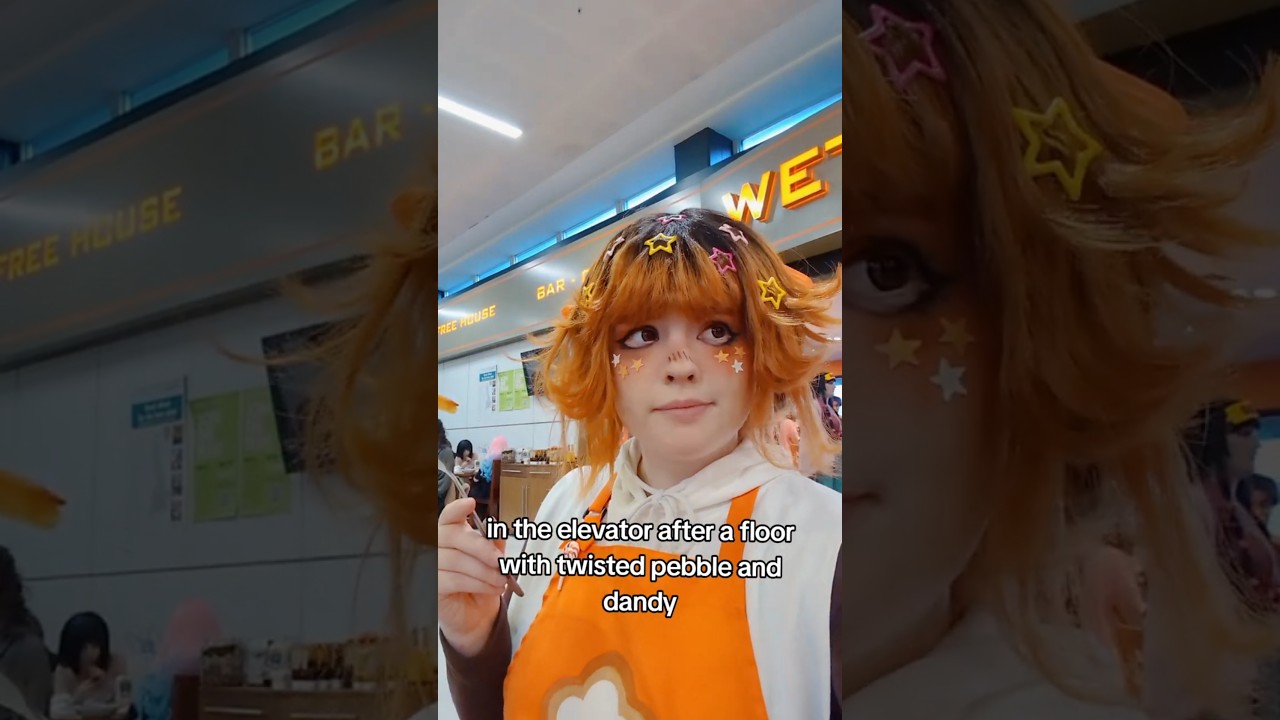 WE ATE @sol.cosplays @cospaste #dandysworld #cosplay #roblox #fyp #mcmcomiccon