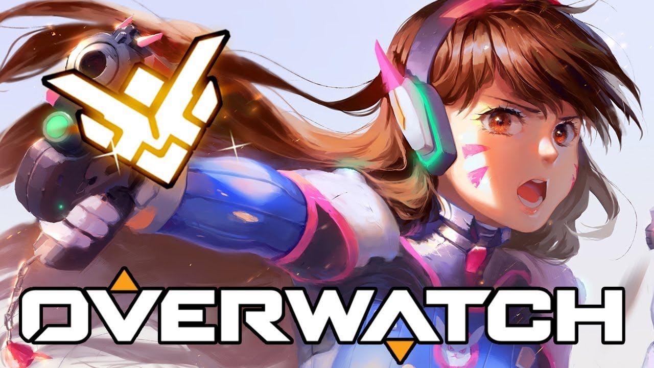 Overwatch Grandmaster Competitive! Dva Main (PS4) - YouTube
