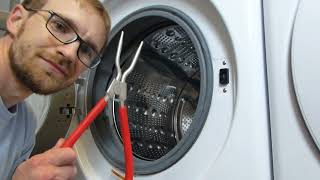 Installing Spring for Door Seal on a Washing Machine - LG & Others