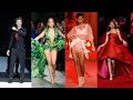 Celebrities on the runway compilation  the most iconic catwalks
