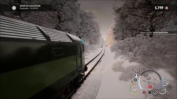 Train Sim World (PS4 Pro) - Class 47 - West Somerset Railway,  Service Mode.