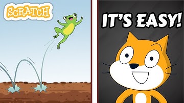 Jumping and Gravity in Scratch!🔥 | Just Finished Coding!