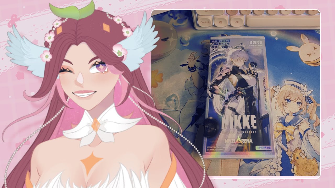 🍎┊OPENING NIKKE BOOSTER BOX - RARE HAND CAM STREAM【 GODDESS OF VICTORY: NIKKE 】⟡ EN/ID Vtuber ⟡