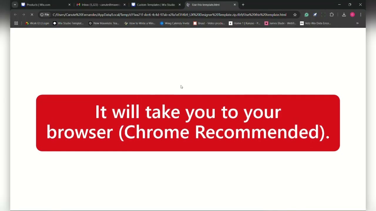 How to Import a Custom Template in Wix Studio | Step-by-Step Guide