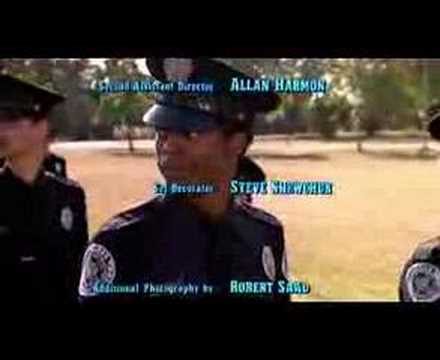 Police Academy ending credits
