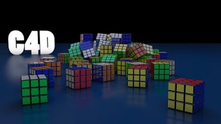 Cubo Rubik - Cinema 4D - Fast Model