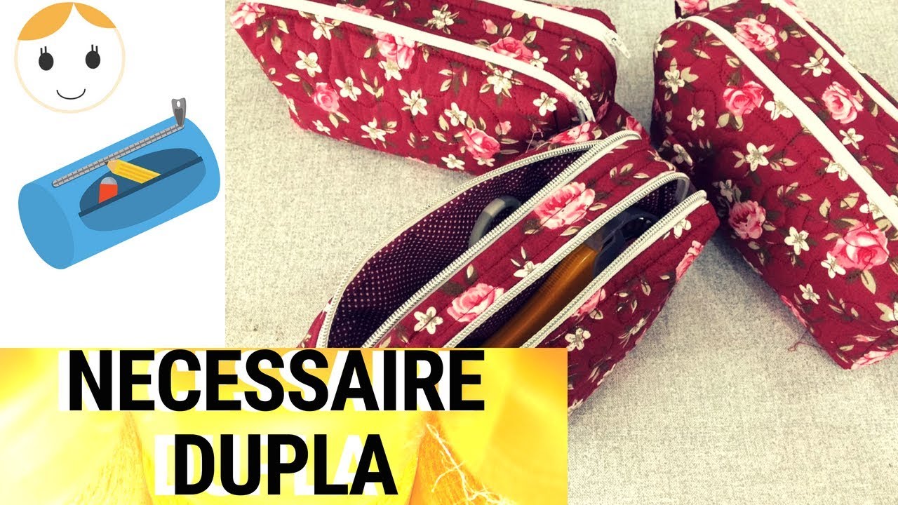 COMO FAZER ESTOJO/PENAL/NECESSAIRE DUPLA DRICA TV