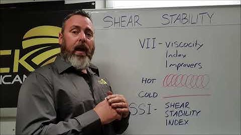 Oil Shear Stability, what does it mean and why does it matter?  Shear Stability Explained