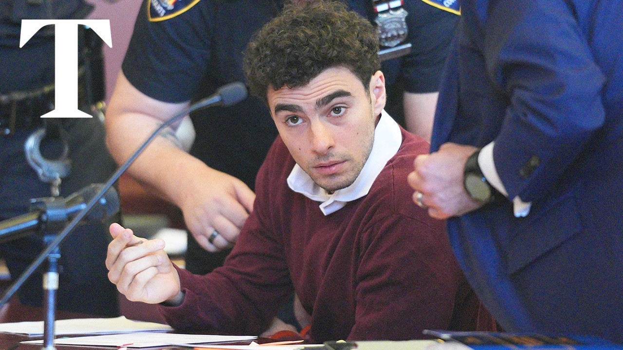 Luigi Mangione pleads not guilty to murder in New York - YouTube