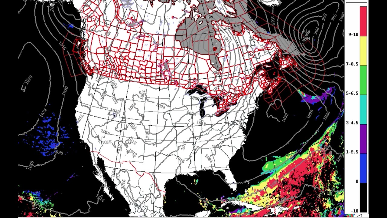 North America Waterspout Forecast (valid 2 am EDT April 12 to 2 pm EDT April 13, 2026)