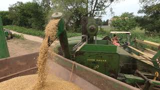 John Deere pull type 30 combine