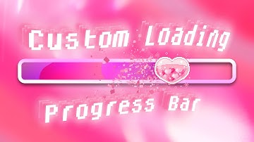How to make Custom Loading Progress Bar edits 📶 ✦ (ios + android)