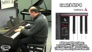 Samick Dcp-8 Digital Piano Demonstration