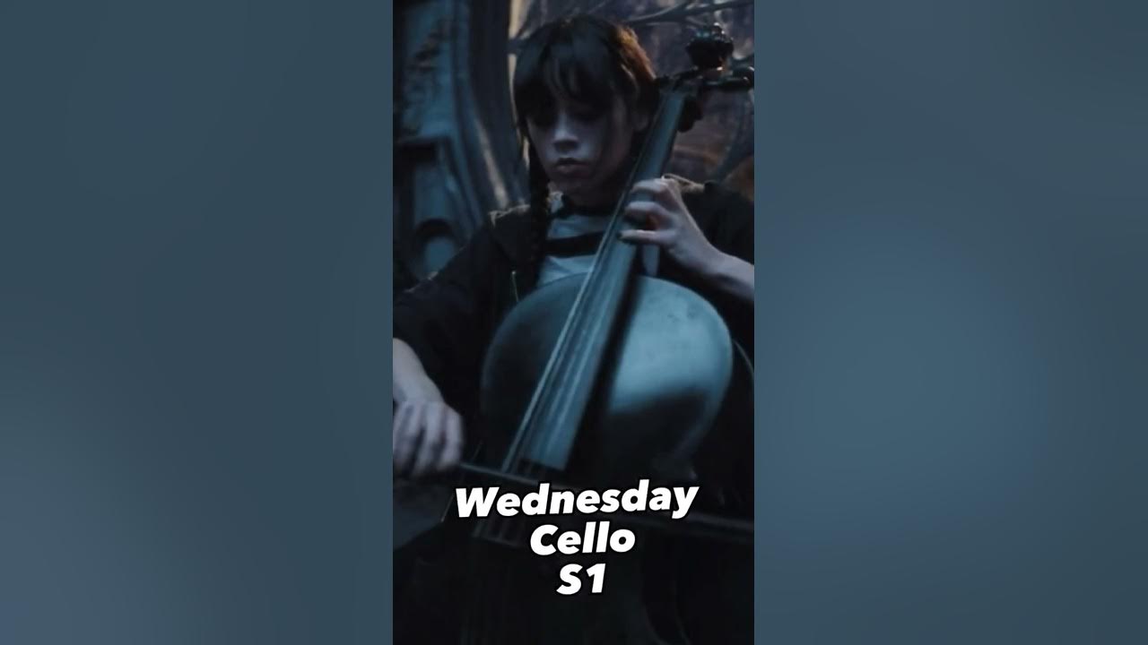 Wednesday Cello S1 THEME Paint It Black YouTube