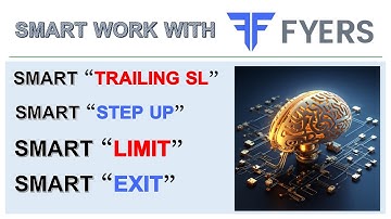 Smart Work With FYERS  | 4 Smart Orders #mistertraderofficial