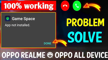 Game space Not working Problem Solve || Game space Not installed problem solve || 100% Work
