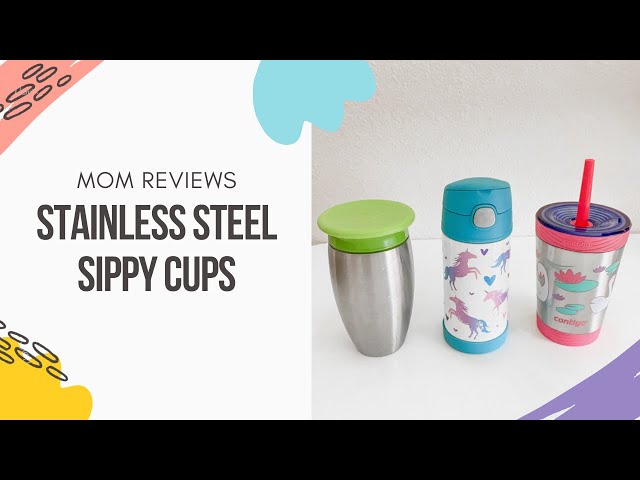 Top 3 Stainless Steel Sippy Cups by Munchkin 360, Contigo, Thermos