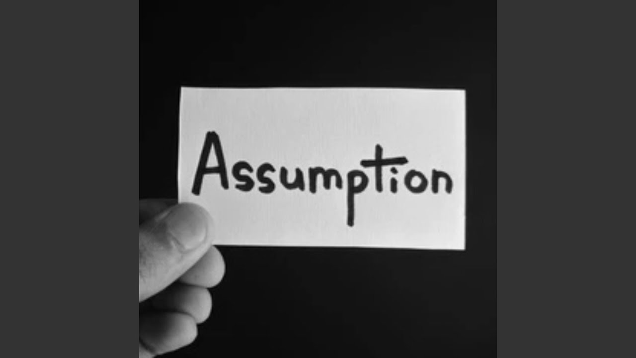 YouTube에서 Assumptions 보기 YouTube에서 Assumptions 보기