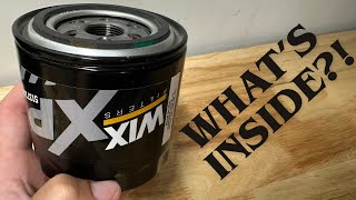 What’s Inside A WIX XP Oil Filter (Full Teardown )