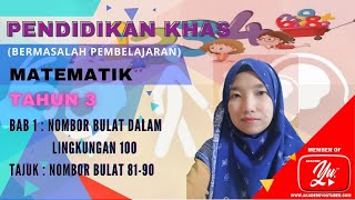 MATEMATIK TAHUN 3 KSSR-BAB 1: NOMBOR BULAT DALAM LINGKUNGAN 100 (NOMBOR BULAT 81-90)