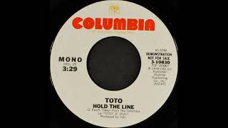 Toto - Hold The Line from Mono Radio Station, Open Reel Edit Tape, 1978 Columbia Records.