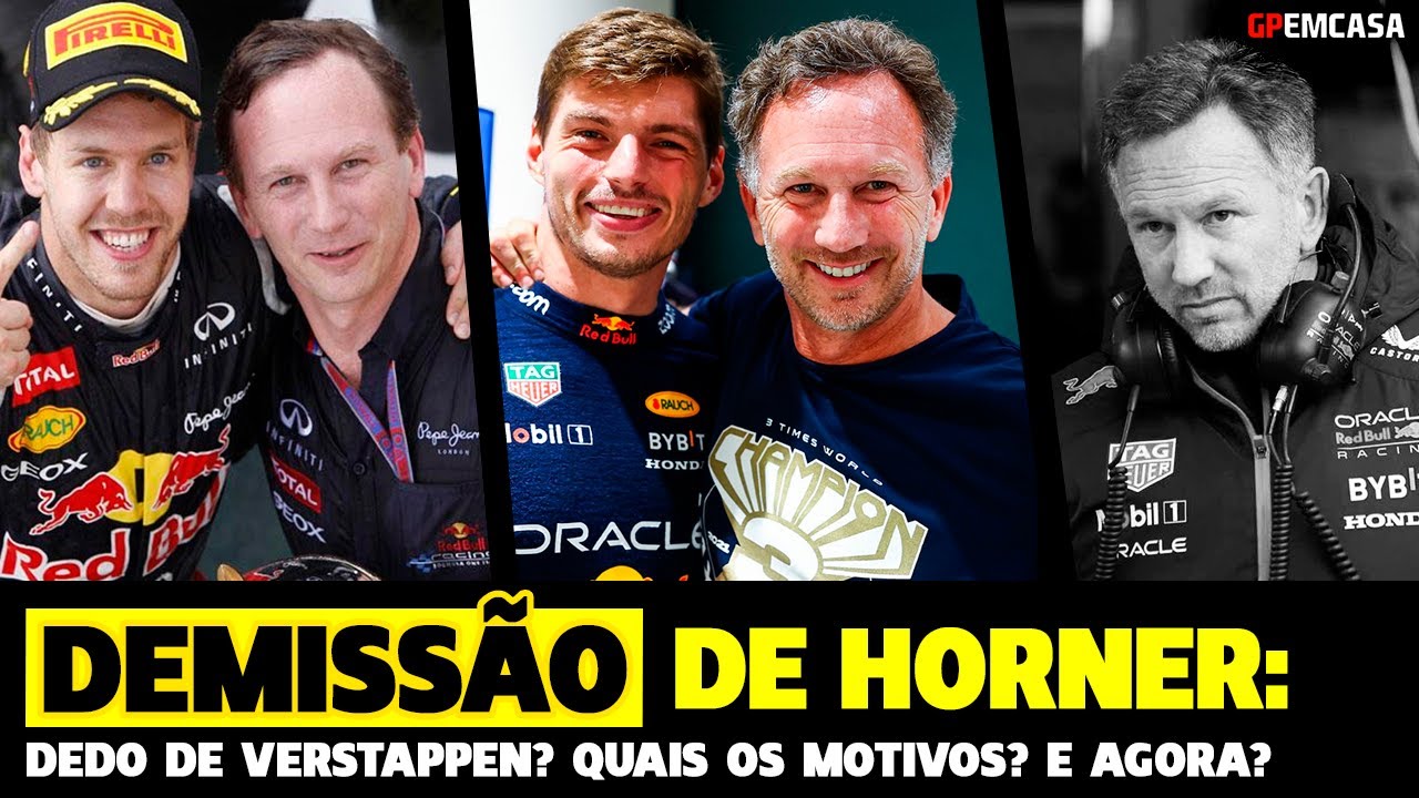 Todos Os Detalhes Sobre A Demissão De Christian Horner! Dedo De Verstappen? | Fórmula 1| Gp Em Casa