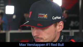 F1 AUSTRALIA 2023| MAX VERSTAPPEN POST QUALY INTERVIEW