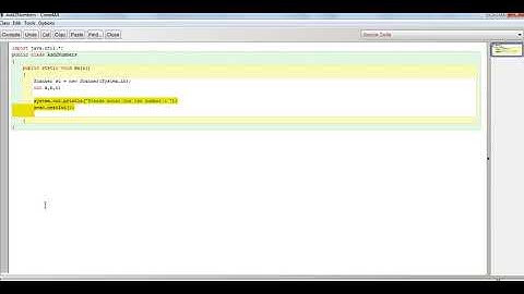 Program to Add 2 Numbers in BlueJ Programming Language#BlueJ #Programs #add2numbers