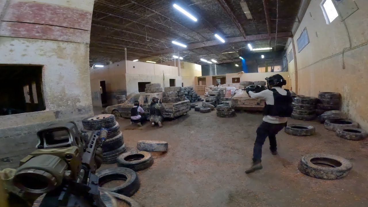 Airsoft Ep.16 Richmond Indoor Paintball *More BB Blasting!* Tokyo Marui