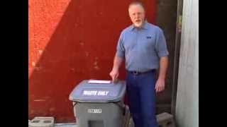 Raccoon-Proof Your Garbage Can