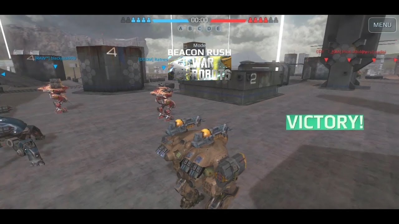 War Robots 4.0 - Springfield Beacon Rush - Quick Victory
