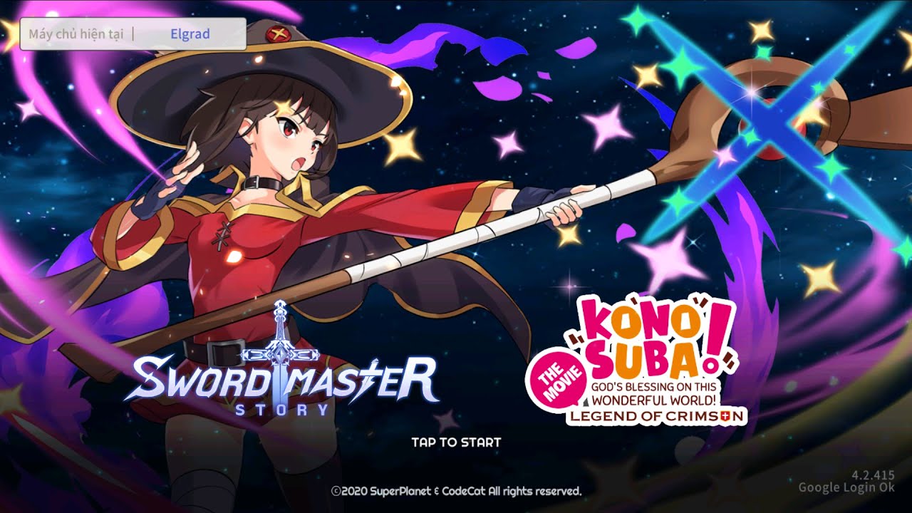 SwordMaster Story and popular Japanese anime, Konosuba, have announced  crossover event