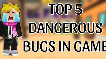 TOP 5 DANGEROUS BUGS IN GAME | BLOCKMAN GO | ANIME SHOWDOWN #ANIMESHOWDOWN #BLOCKMANGO