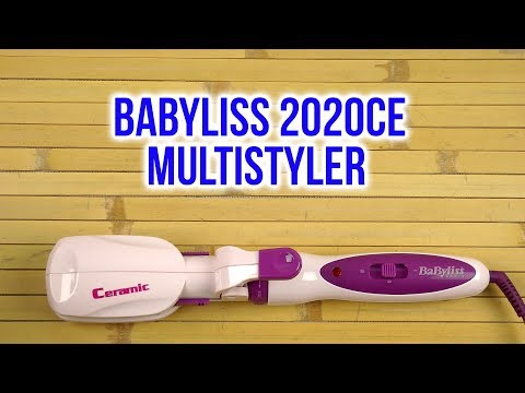 Video: Babyliss 2020CE zabaven slog 8 v 1 pregledu stylerjev