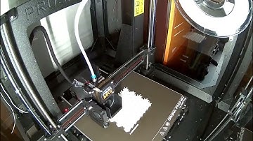 3D Printing Time Lapse - NASA space mesh