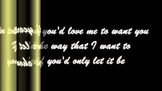 Video thumbnail of "Lobo - I'd Love You To Want Me with Lyrics"