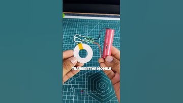 DIY Wireless Power supply || #shorts #youtubeshorts #wireless