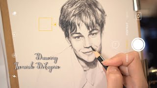 레오나르도 디카프리오의 리즈 시절을 그려봤습니다 Drawing Leonardo DiCaprio