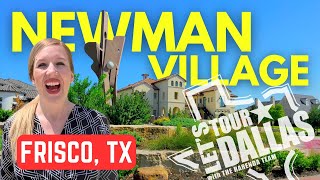 Tour one of the most EXCLUSIVE neighborhoods in FRISCO, TX | Newman Village | Dallas Real Estate