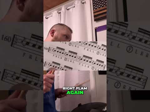 This Flam Exercise Will Fix Your Hand Technique #drumming #rudiments #shorts