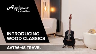 Your Musical Journey Companion - AAT96-4S Travel Guitar ・ Applause AAT96-4S