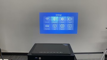 How to connect Bluetooth device of vevshao A25 projector
